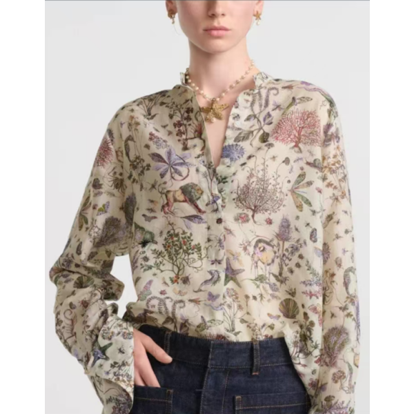 ❤디올 여성 디올리비에라 롱 블라우스 - Dior Womens Dioriviera Long Blouse - dic7958x