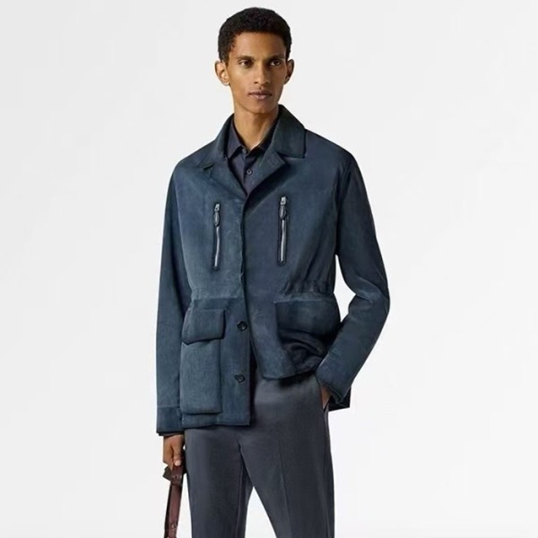 ❤벨루티 남성 가죽 자켓 - Berluti Mens Leather Jacket - bec7977x