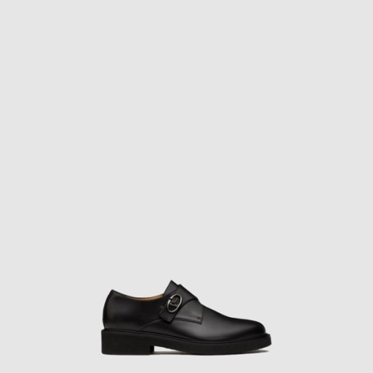 ❤발렌티노 남성 Vlogo Locker 싱글 몽크 스트랩 로퍼 - Valentino Vlogo Locker Single Monk Strap Loafer - gus7651x