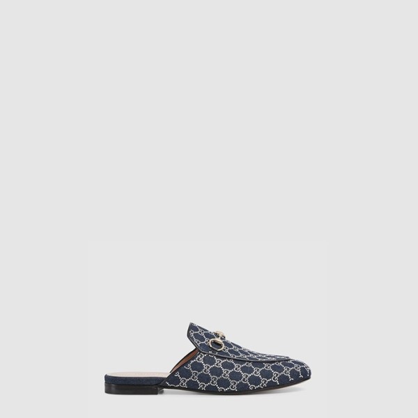 ❤구찌 여성 GG 크리스털 프린스타운 슬리퍼 - Gucci Womens GG Crystal Princetown Slippers - gus7800x