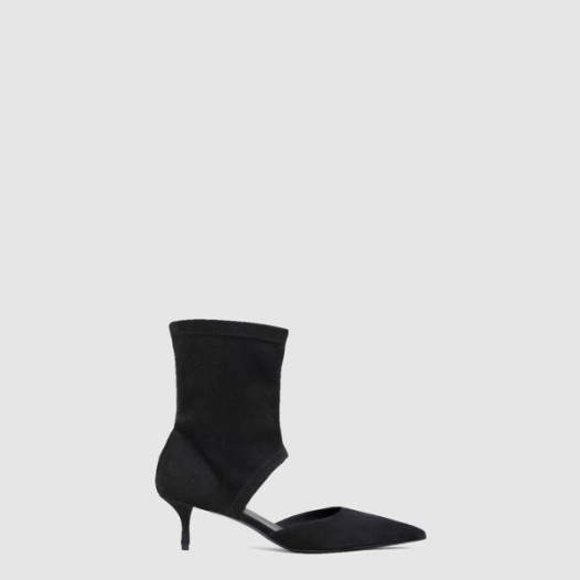 ❤알라이아 여성 스트레치 스웨이드 로우 부츠 - Alaia Stretch Suede Low Boots - als7834x