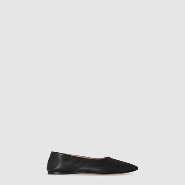 ❤더 로우 여성 Awar 가죽 플랫 슈즈 - Tthe Row Awar Leather Flat Shoes - ths7879x