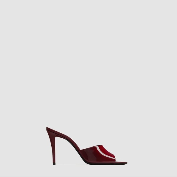 ❤입생로랑 여성 페이턴트 Romy 뮬 - Saint Laurent Romy Patent Leather Mule - yss7938x