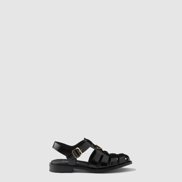 ❤프라다 여성 브러쉬드 가죽 피셔맨 샌들 - Prada Brushed Leather Fisherman Sandals - prs7967x