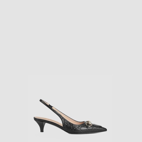 ❤구찌 여성 홀스빗 슬링백 펌프스 - Gucci Womens Horsebit Slingback Pumps - gus8038x
