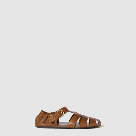 ❤미우미우 여성 루슈 나파 가죽 피셔맨 샌들 - Miu Miu Luscious Nappa Leather Fisherman Sandals - mis8073x