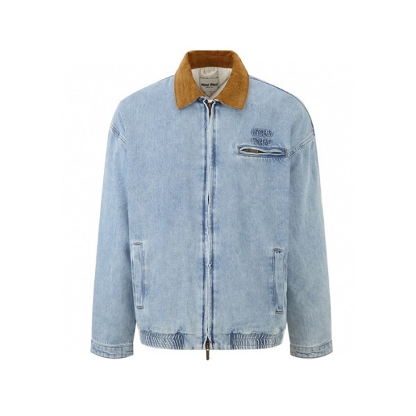 ❤미우미우 남성 데님 자켓 - Miumiu Mens Denim Jacket - mic7985x