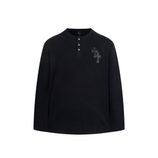 ❤크롬하츠 남성 라운드 긴팔티 - Chrome Hearts Mens Round Tshirt - chc8007x