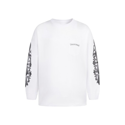 ❤크롬하츠 남성 라운드 긴팔티 - Chrome Hearts Mens Round Tshirt - chc8022x