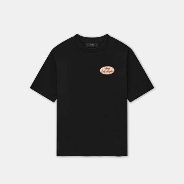 ❤아미리 남성 반팔 티셔츠 - Amiri Mens Round Tshirt - amc8062x