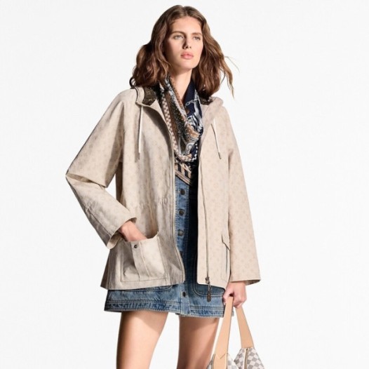 ❤루이비통 여성 모노그램 후디드 파카 - Louis vuitton Womens Monogram Hooded Parka - lvc8048x