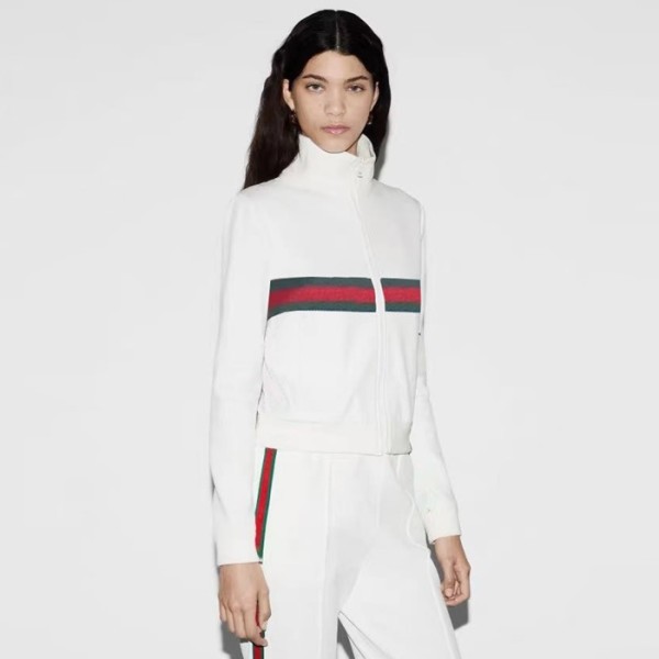 ❤구찌 여성 저지 드릴 재킷 위드 웹 & 팬츠 - Gucci Womens Jersey Drill Jackt & Pants - guc8055x