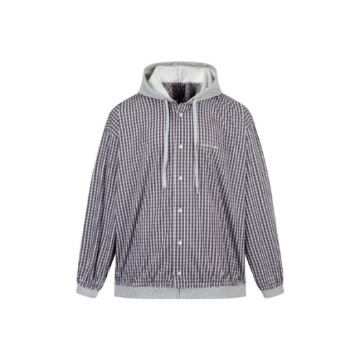 ❤발렌시아가 남성 체크 후드티 - Balenciaga Mens Flanner Hoodie - bac8090x