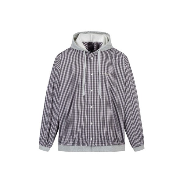 ❤발렌시아가 남성 체크 후드티 - Balenciaga Mens Flanner Hoodie - bac8090x