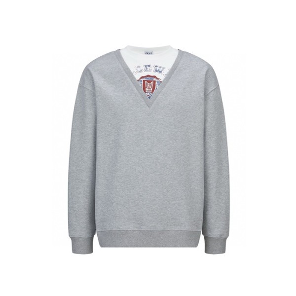 ❤로에베 남성 라운드 긴팔티 - Loewe Mens Round Tshirt - loc8115x