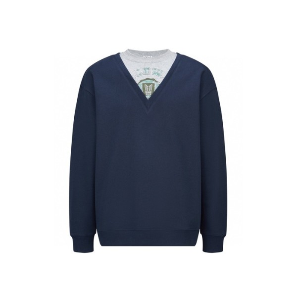 ❤로에베 남성 라운드 긴팔티 - Loewe Mens Round Tshirt - loc8116x