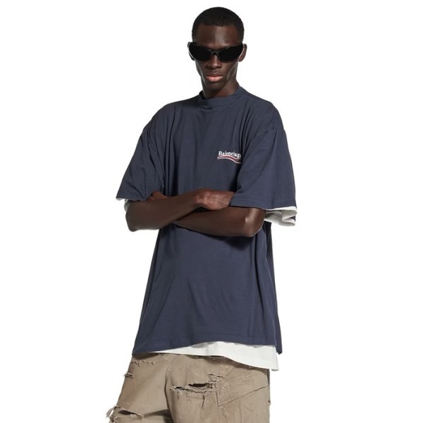 ❤발렌시아가 남성 라운드 반팔 티셔츠 - Balenciaga Mens Round Tshirt - bac8119x