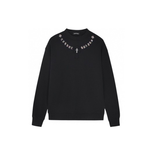 ❤크롬하츠 남성 라운드 긴팔티 - Chrome Hearts Mens Round Tshirt - chc8132x