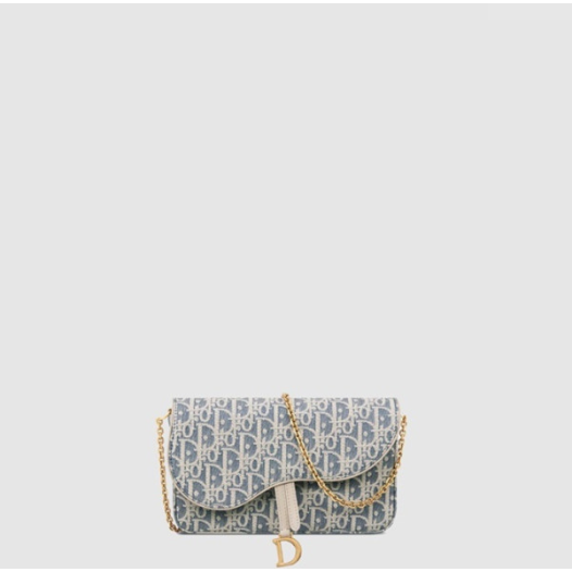 ❤디올 여성 새들 미디엄 체인 파우치 - Dior Womens Saddle Medium Chain Pouch - dib9548x
