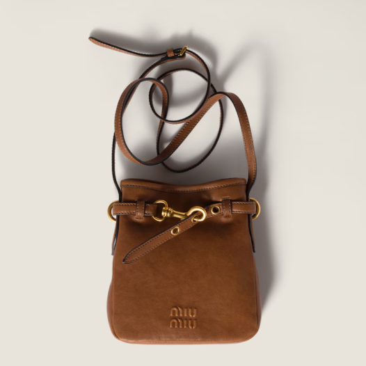 ★미우미우 여성 나파 가죽 파우치 - MiuMiu Womens Nappa Leather Pouch