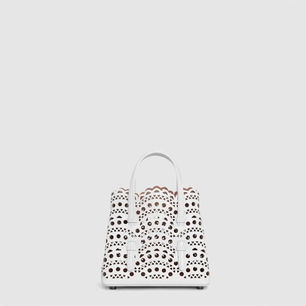 ❤알라이아 여성 비엔 웨이브 럭스 미나 16 백 - Alaia Womens Mina 16 Bag in Vienne Wave Luxe - alb9606x