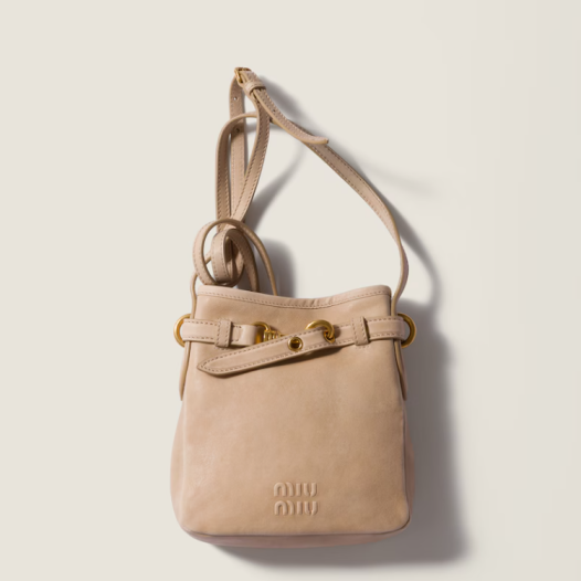 미우미우 여성 나파 가죽 파우치 - MiuMiu Womens Nappa Leather Pouch