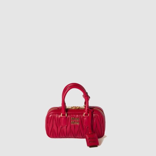 ❤미우미우 여성 마테라쎄 나파 가죽 미니 백 - MiuMiu Womens Matelasse Nappa Leather Mini Bag - mib9653x