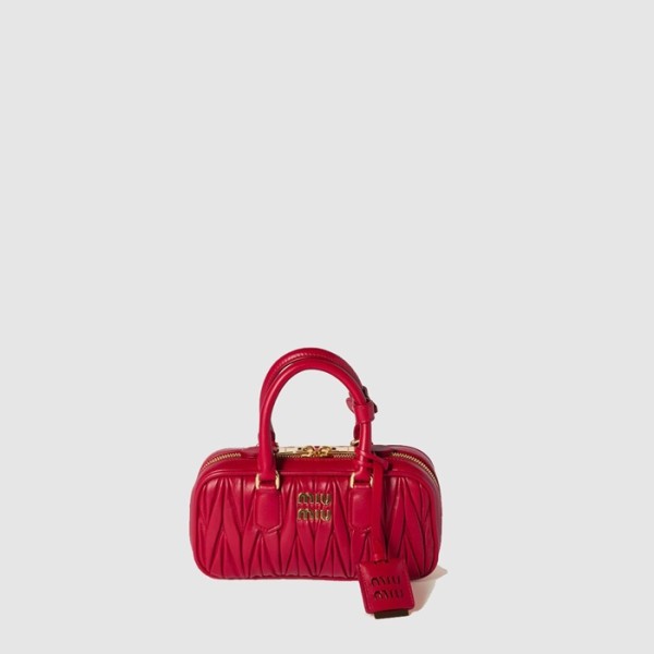 ❤미우미우 여성 마테라쎄 나파 가죽 미니 백 - MiuMiu Womens Matelasse Nappa Leather Mini Bag - mib9653x