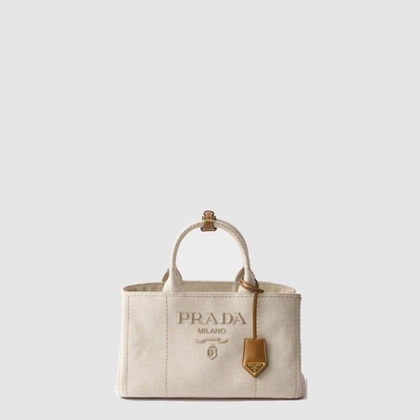 ❤프라다 여성 라지 코튼 캔버스 핸드백 1BG554 - Prada Womens Large Cotton Canvas Handbag - prb9696x