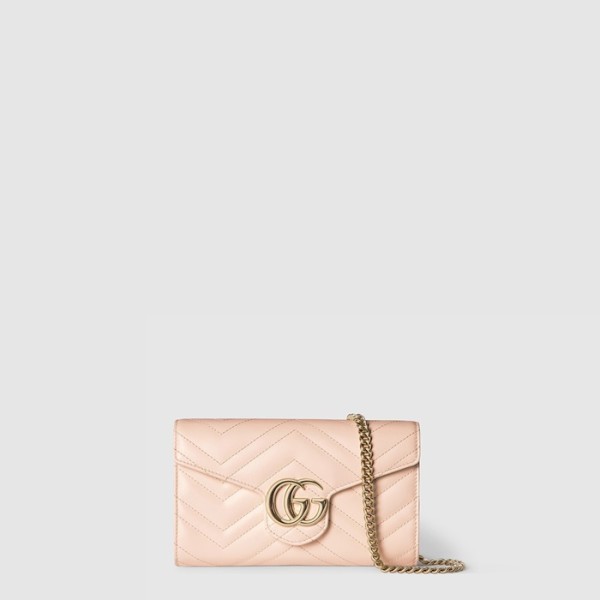 ❤구찌 여성 GG 마몽 체인 지갑 - Gucci Womens GG Marmont Chain Wallet - gub9701x
