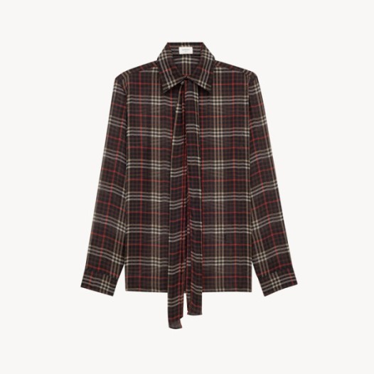 ❤입생로랑 여성 실크 셔츠 - Saint Laurent Womens Silk Shirts - ysc8190x