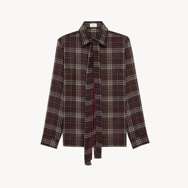 ❤입생로랑 여성 실크 셔츠 - Saint Laurent Womens Silk Shirts - ysc8190x