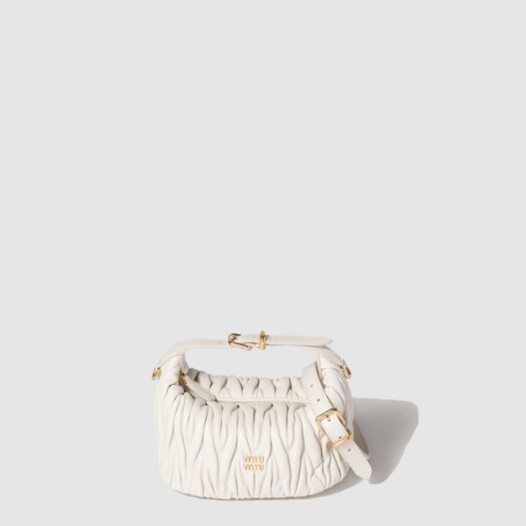 ❤미우미우 여성 마테라쎄 나파 가죽 파우치 - Miumiu Womens Matelasse Nappa Leather Pouch - mib9726x