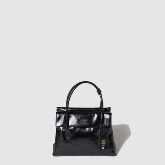 ❤미우미우 여성 솔리테르 광택 가죽 백 - Miumiu Womens Solitaire Glossy Leather Bag - mib9738x