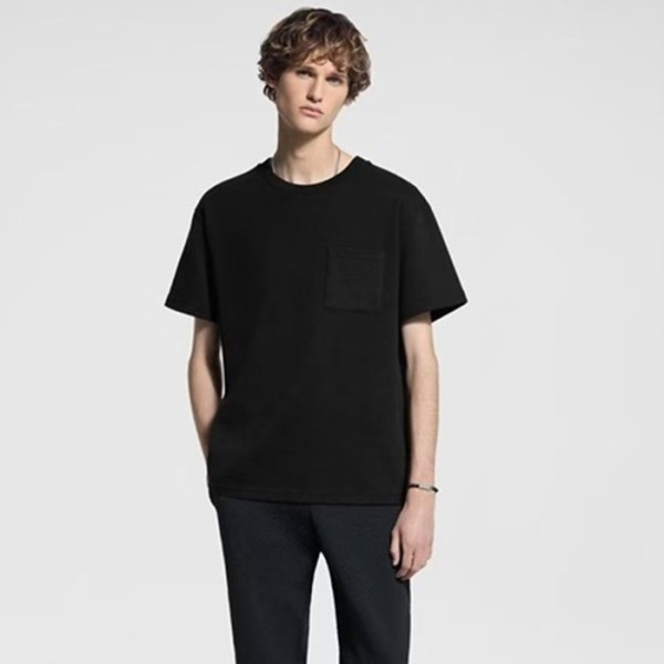 ❤루이비통 남성 피케 코튼 티셔츠 - Louis vuitton Mens Round Tshirt - lvc8201x