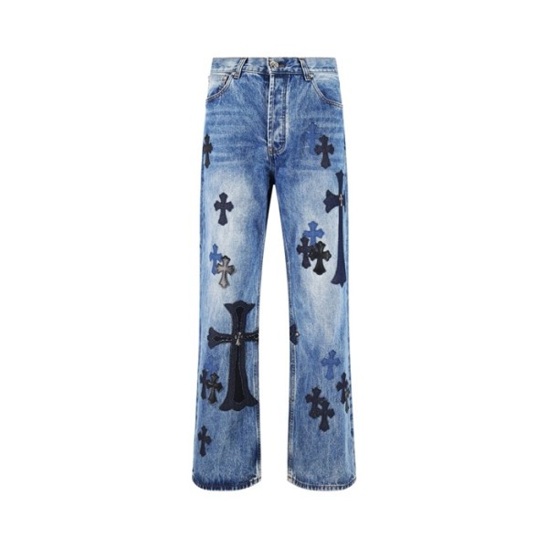 ❤크롬하츠 남성 클래식 청바지 - Chrom Hearts Mens Classic Jeans - chc8207x