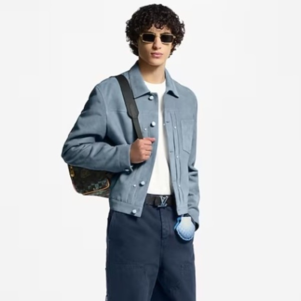 ❤루이비통 남성 가죽 재킷 - Louis vuitton Mens Leather Jacket - lvc8244x