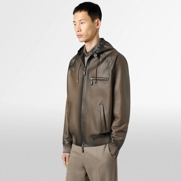 ❤벨루티 남성 가죽 자켓 - Berluti Mens Leather Jackets - bec8248x