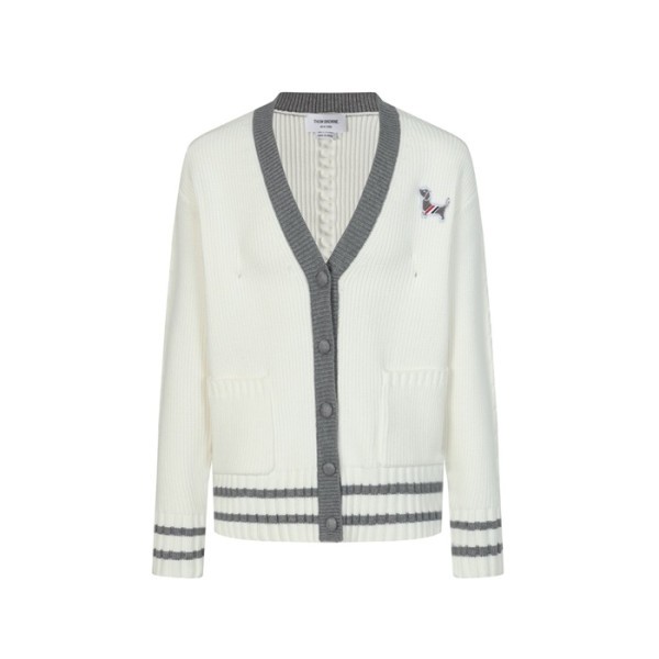 ❤톰브라운 남성 브이넥 가디건 - Thom Browne Mens V-neck Cardigan - thc8260x