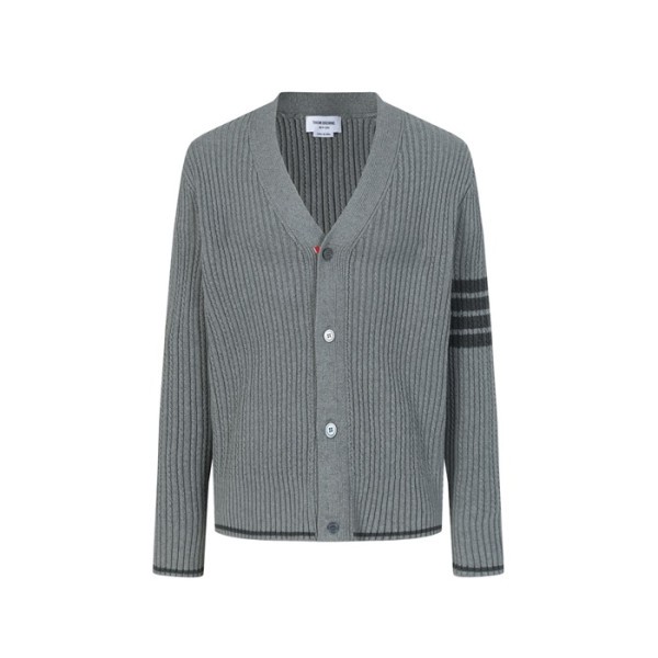 ❤톰브라운 남성 브이넥 가디건 - Thom Browne Mens V-neck Cardigan - thc8264x