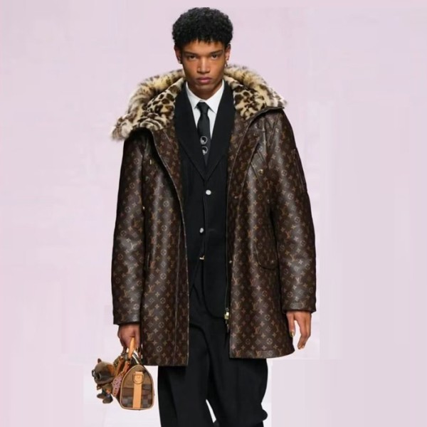 ❤루이비통 남성 가죽 재킷 - Louis vuitton Mens Leather Jacket - lvc8291x