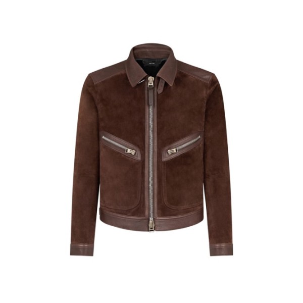 ❤톰포드 남성 가죽 자켓 - Tom Ford Mens Leather Jacket - toc8333x