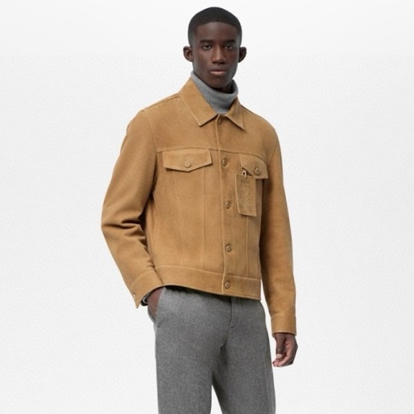 ❤루이비통 남성 가죽 재킷 - Louis vuitton Mens Leather Jacket - lvc8334x