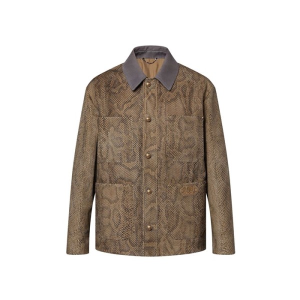 ❤루이비통 남성 가죽 재킷 - Louis vuitton Mens Leather Jacket - lvc8338x