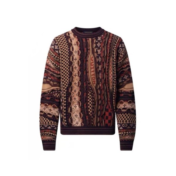 ❤루이비통 남성 라운드 스웨터 - Louis vuitton Mens Round Sweater - lvc8339x