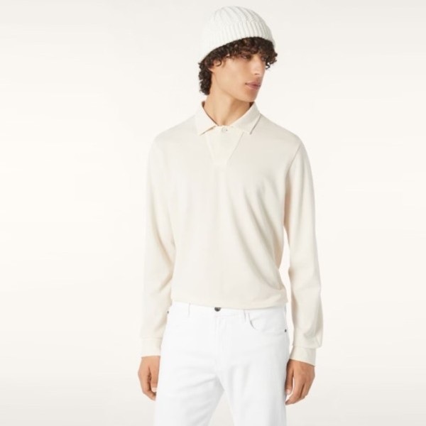 ❤로로피아나 남성 폴로 긴팔티 - Loro Piana Mens Polo Tshirt - lpc8345x