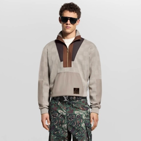 ❤루이비통 남성 집업 맨투맨 - Louis vuitton Mens Zip-up Tshirt - lvc8362x