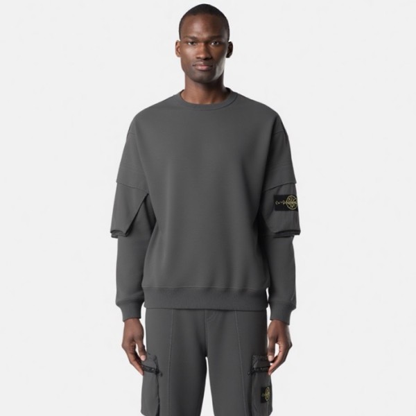 ❤스톤아일랜드 남성 라운드 맨투맨 - Stone Island Mens Round Tshirt - stc8368x