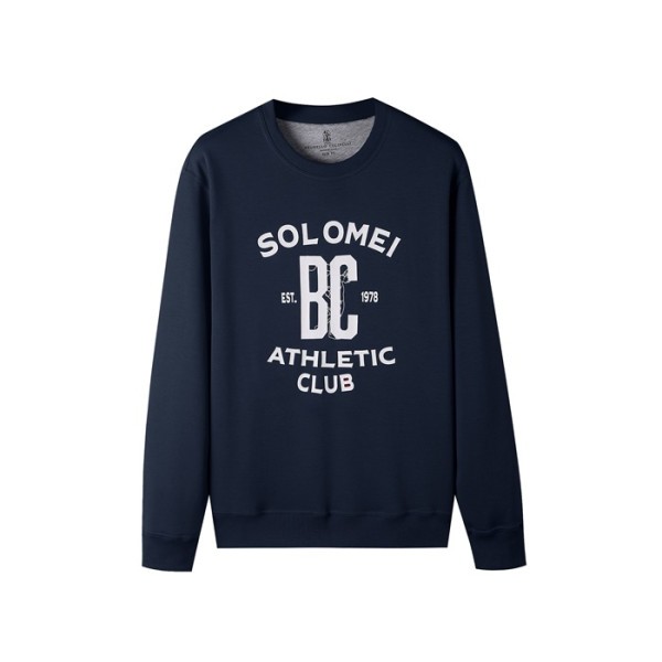 ❤브루넬로쿠치넬리 남성 라운드 긴팔티 - Brunello Cucinelli Mens Round Tshirt - bru8373x