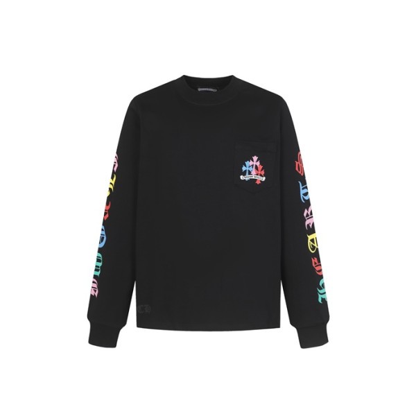 ❤크롬하츠 남성 라운드 긴팔티 - Chrome Hearts Mens Round Tshirt - chc8409x